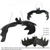 Halloween Hanging Bat Ornaments Realistic Simulation Holiday Party Decor Halloween, Day of the Dead Decorations Hangable Design