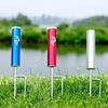 Fishing Rod Poles Holder Insert Ground Metal Stand Portable Fishing Poles Holder