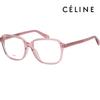 Celine Brillengestell CL50087I 072 Mode Dünn Quadratisch Transparent Rosa Hornrand