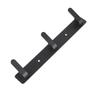 Black Coat Rack Durable Row Hook Decorative Towel Hook  Kitchen Bathroom Wardrobe Entryway Bedroom