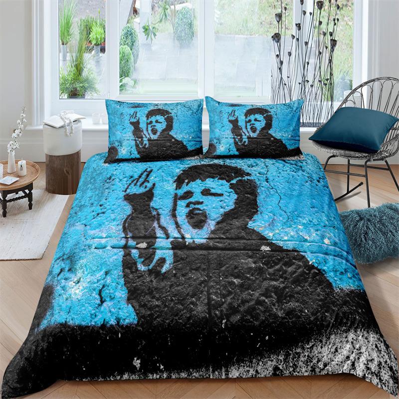 Boys Gamepad Duvet Cover Play Gamer Bedding Set Video Games Quilt Cover Twin King For Kids Teen Child Game Room Decor