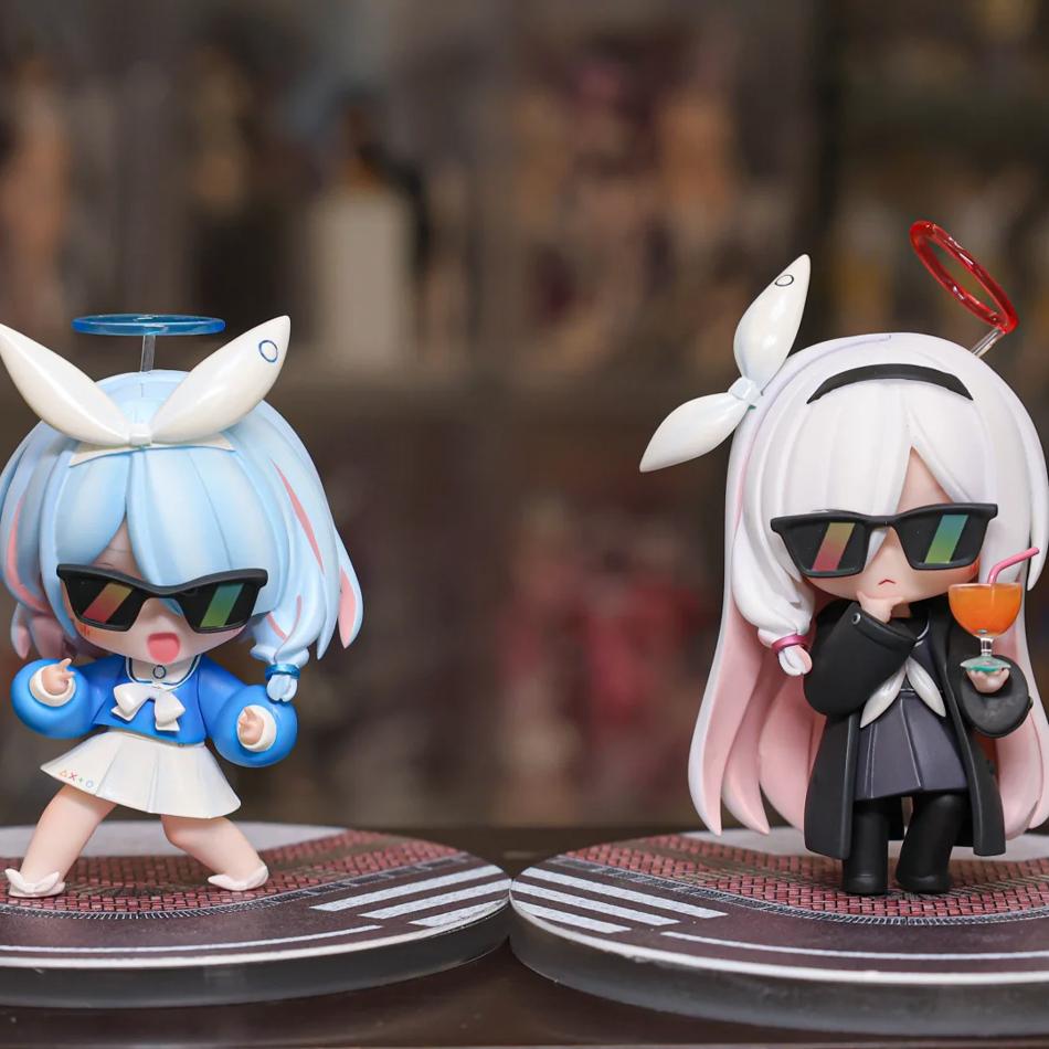 8CM Blue Archive Plana Anime Action Figure Christmas Gift Statue Collectible Model Desktop Car Ornaments Model Doll Gifts