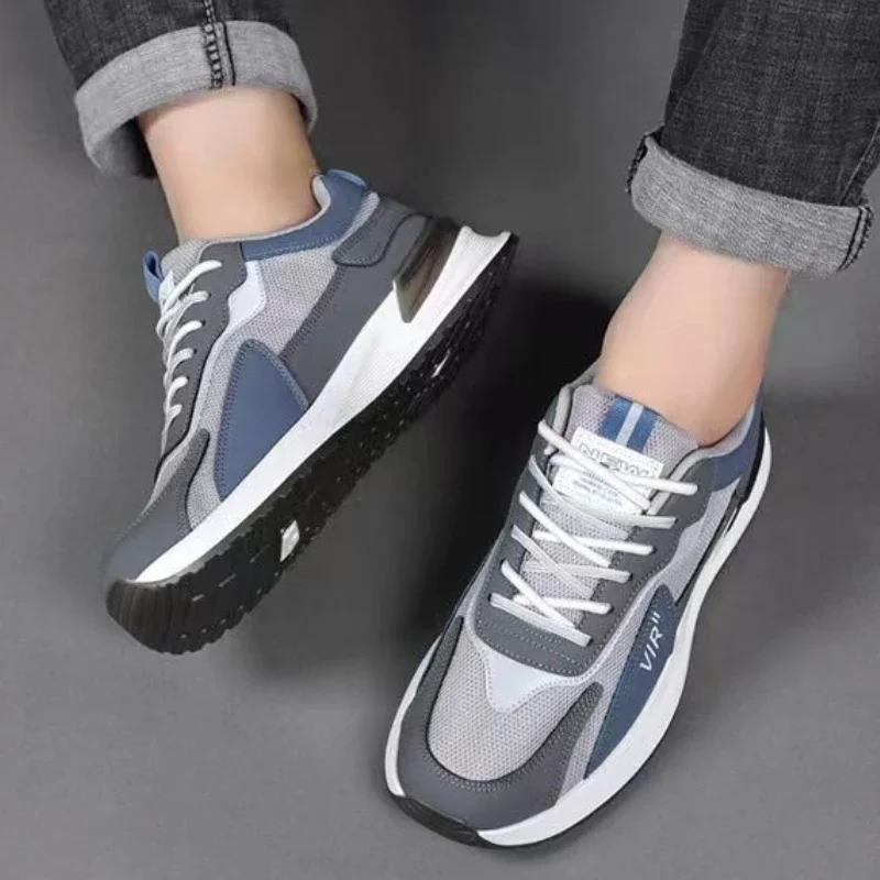 New Men's Shoes Comfort Lightweight Mesh Breathable Men Casual Shoes Outdoor Soft Sole Man Vulcanized Shoes Zapatos Para Hombres
