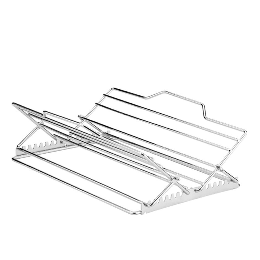 Roasting Rack Adjustable Foldable Chicken Oven Grill