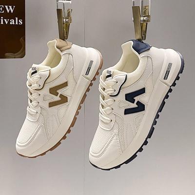 Sneaker Damski Wiosna Nowy Super Gorący Pasujący do Wszystkiego Antypoślizgowe Casualowe Buty Damskie Miękka Podeszwa Lekkie Buty do Biegania Białe