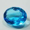 Natural Blue Aquamarine Loose Gemstone Oval Shape 8 Ct for Jewelry Making and Gem Collections