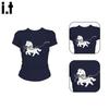 :CHOCOOLATEit Women's Graphic Slim Fit Tee