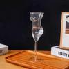 Einzigartiges Cocktailgläser Set Kreatives Weinglas Verdrehtes Design Transparent Kunst Barzubehör für Whiskey Cocktail Spaß Hausbar Dekor