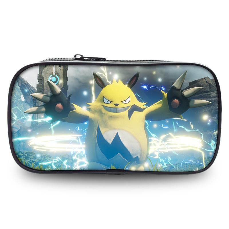 Trousse à crayons étudiante grande capacité Palworld Sac à papeterie élégant en polyester