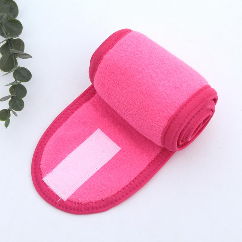 Women Head Band Adjustable Facial Yoga Headband Bath Makeup Hair Band for Face Washing Soft Toweling Hair Make Up Accessorie