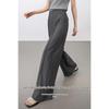 Shangdoubila Women's High-Waist Wide-Leg Commuter Pants