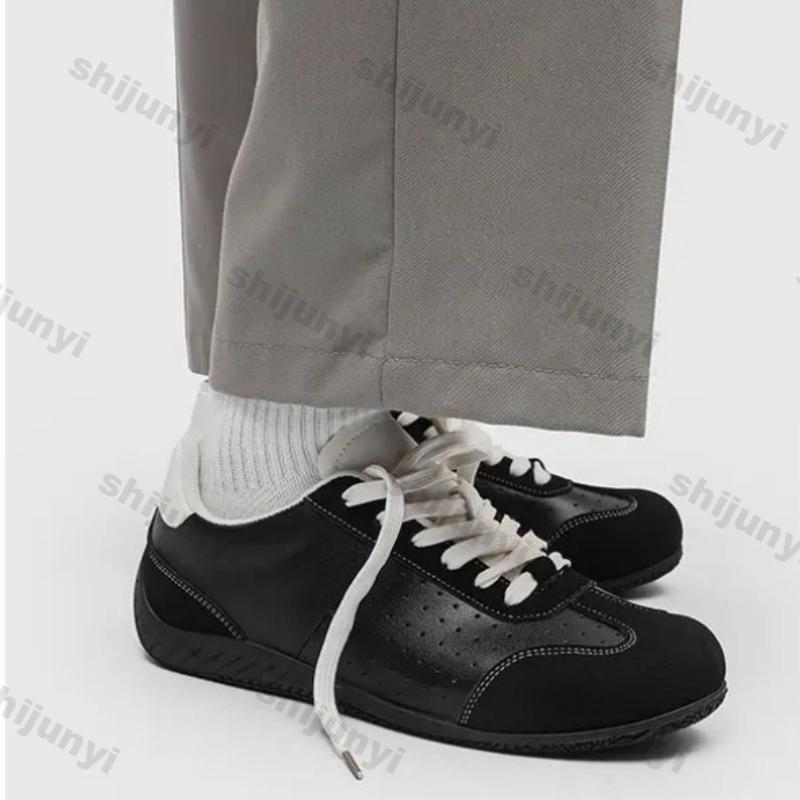 Men's Casual Shoes 2026 Spring Autumn New Mesh Breathable Outdoor Sports Shoes Fashion Cross Tied Lightweight Comfortable Flats