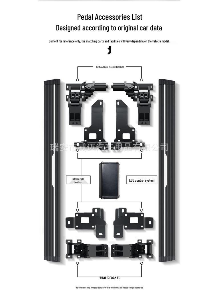 Roewe RX8 Electric Pedal: Auto Side Skirt, Welcome Modification Accessories for Ages 18-23