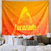 Lucozade Printed Tapestry, Unique Design Tapestry, Wall Decor for Bedroom,Livingroom, Playroom,Heartwarming Fan Holiday Gifts