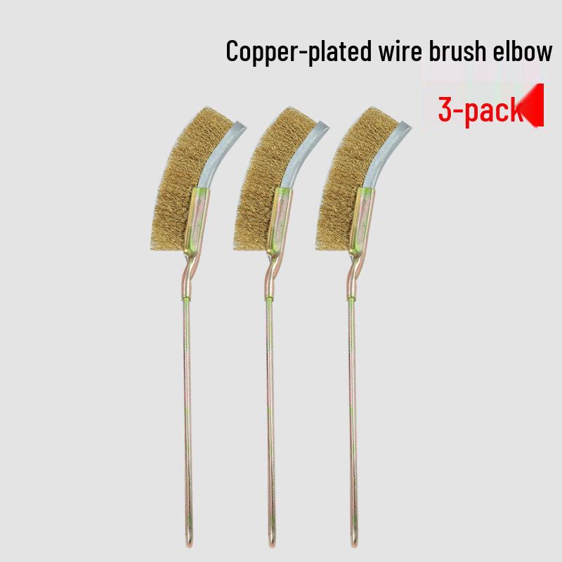 Stainless Steel Wire Brush with Handle - Rust Remover and Barbecue Grill Cleaner