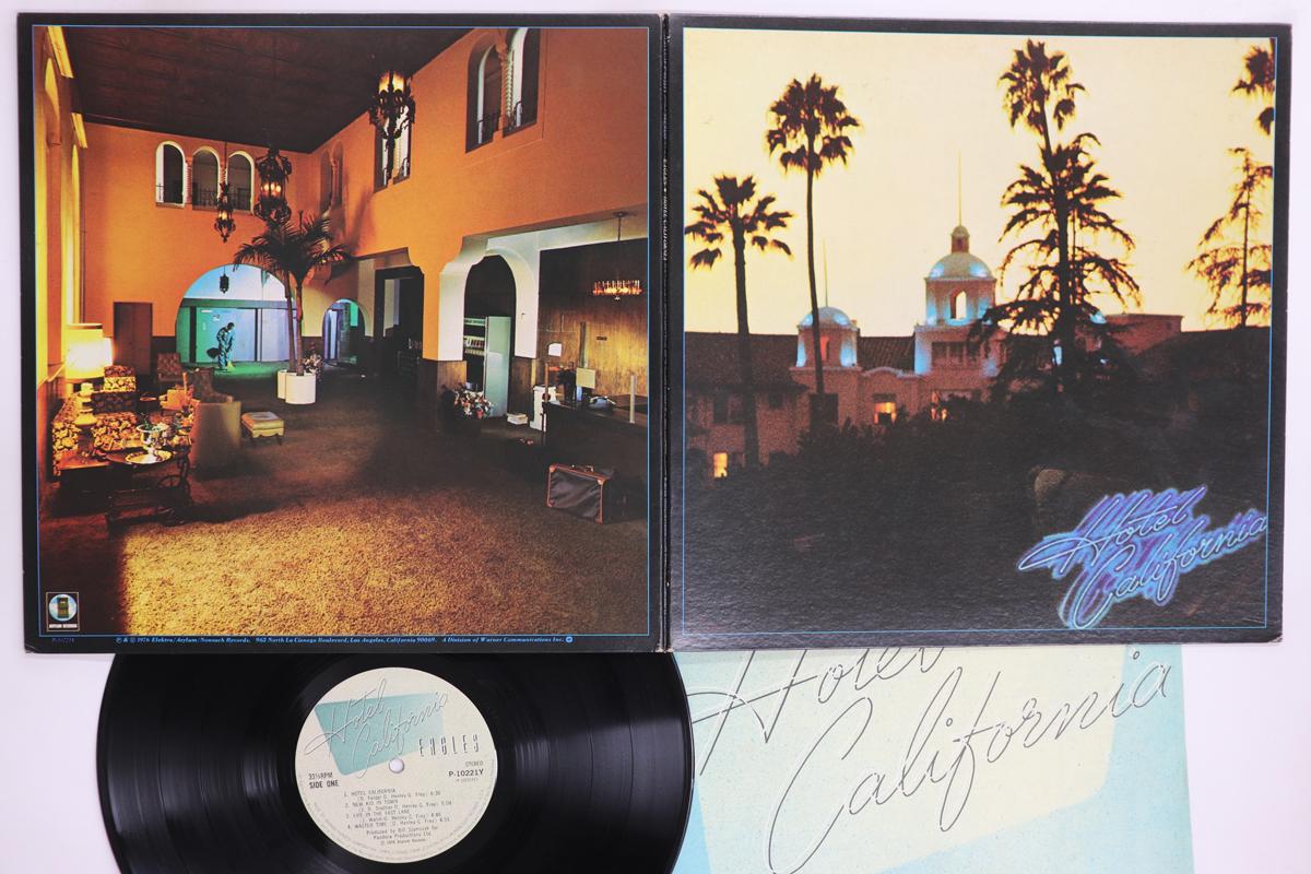 

LP Record EAGLES Hotel California P10221Y ASYLUM 1976 Japan Rock Used
