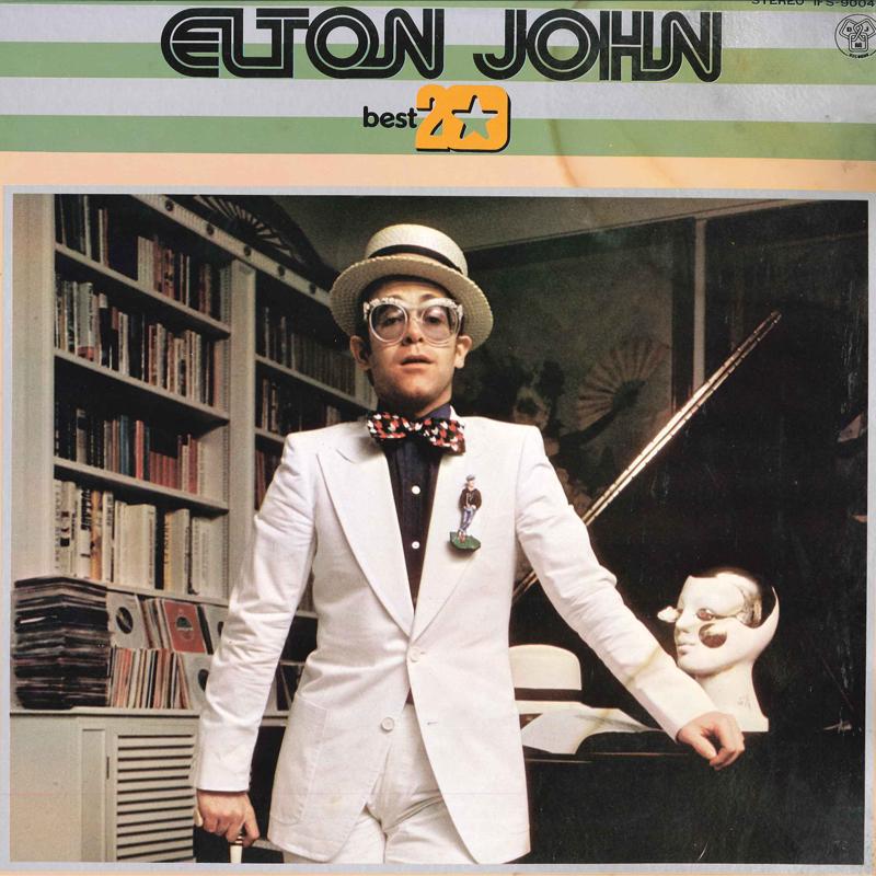 LP Record ELTON JOHN - Best 20 IFS90040 DJM 1975 Japan Rock Used