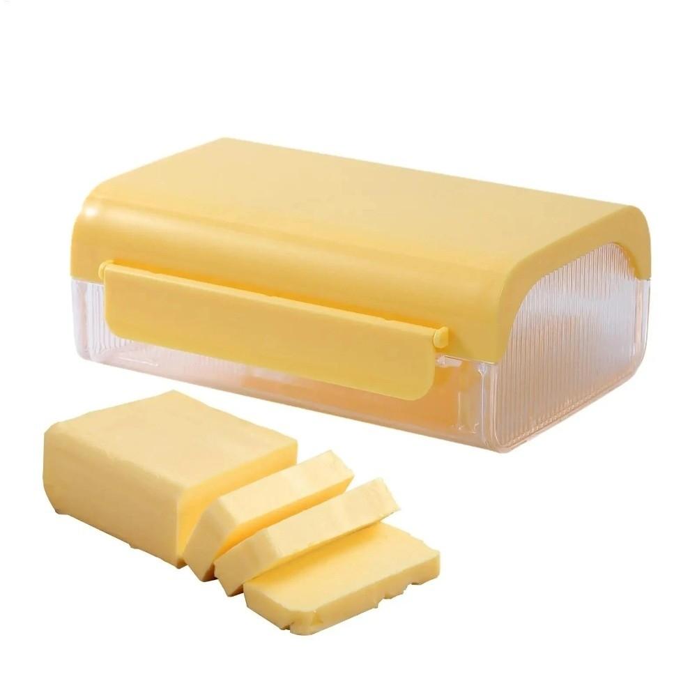 Built-in Cutter Butter Dish With Lid Butter Container  Kitchen Storage Container