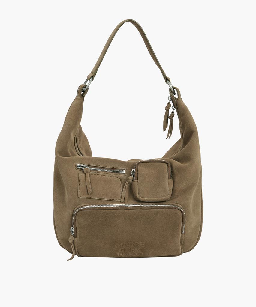 Margesherwood City Hobo Ns_Cappuccino Suede