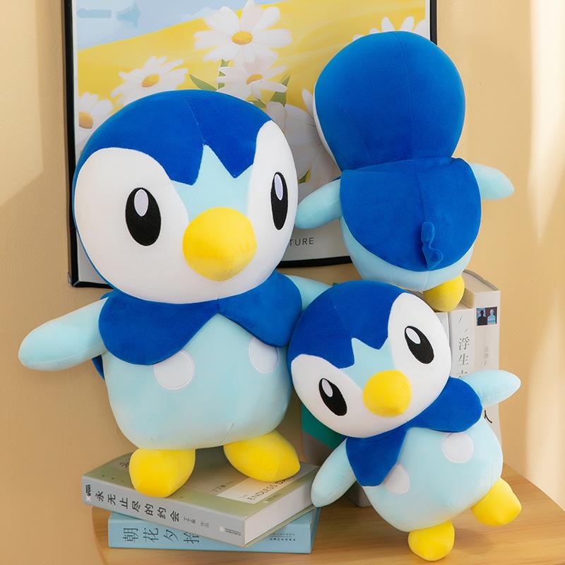 30-60cm Pokemon Carino e Affascinante Piplup Peluche Giocattoli Peluche Cartone Animato e Carini Cuscino Decorazioni per la Camera da Letto Regalo per la Data di Nascita