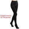 Ladies' Opaque Nylon Tights Hosiery High Waist Tummy Compression Pantyhose Slimming Stockings Leggings with Control Top