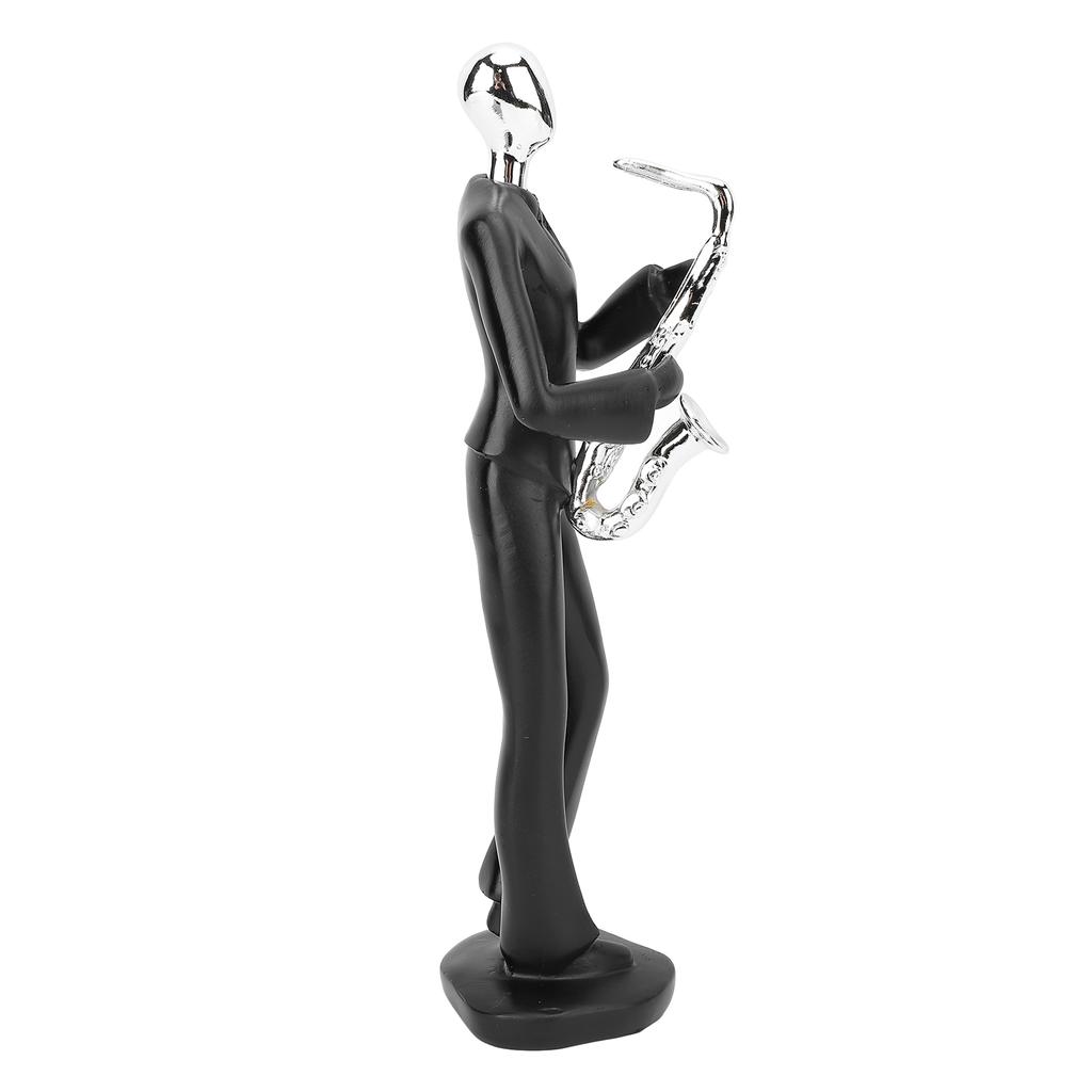 Harz Musiker Figuren Abstrakte Sportler Figuren Dekorative Skulptur Ornament für Desktop