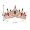 Shining Crystal Crystal Crown Headband Polished Finish Bridal Crown Tiara  Birthday Gift
