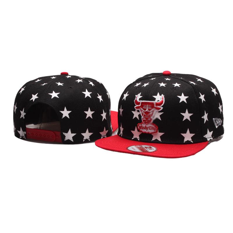 Embroidered Flat Brim NBA Cap for Men & Women - New American Hip Hop Style