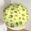 1PC Avocado Leaf Automatic Open/Close Umbrella with Windproof, 8-Rib Sturdy Canopy, Durable Ribs, Fashionable Design, Outdoor Accessory, Fun Prin, Hol