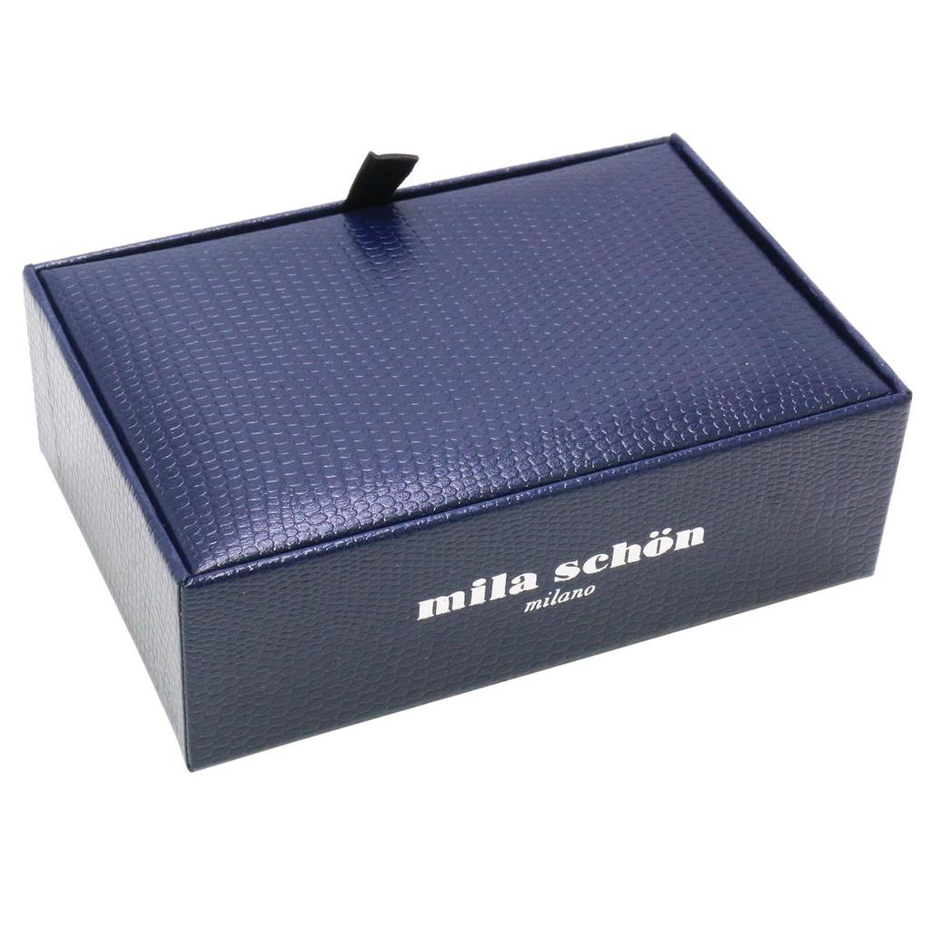 Mila Schon Gold Line Cufflinks and Tie Clip Set (msc10347st)