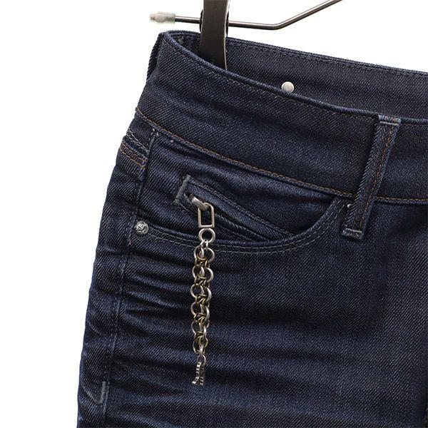 Replay Jeden bodS logem Úzké džínové kalhoty W26 modré džíny Dámské Použité