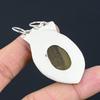 Wedding Gift For Her 925 Sterling Silver Natural Multi Fluorite Gemstone Pendant