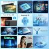 Android 15 tablet, 10.1 Inch, 20GB+64GB, 1TB Expandable, Keyboard Mouse Stylus Set