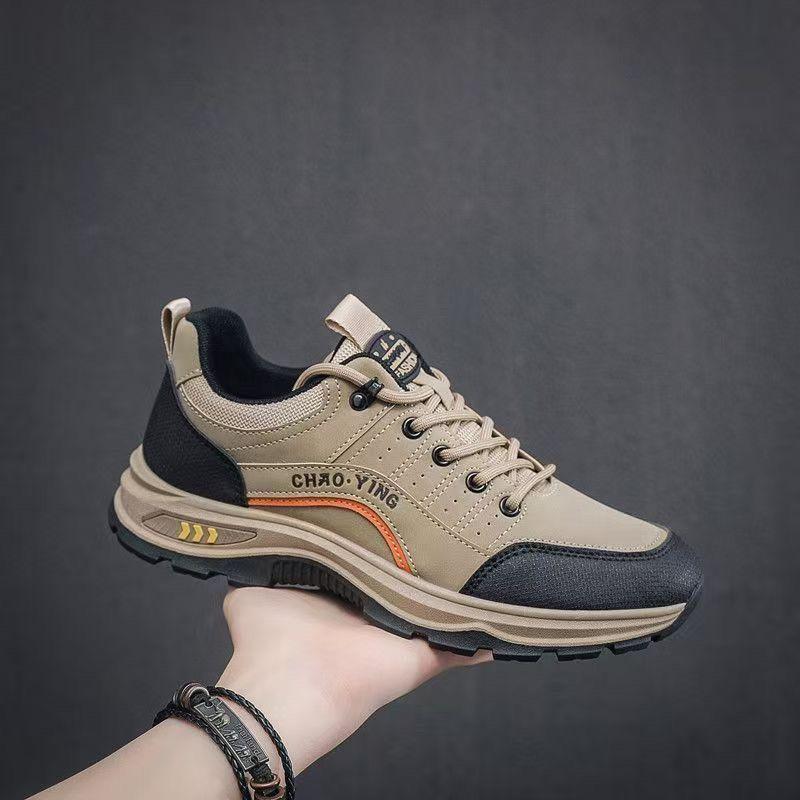 Men s Spring 2025 Breathable Low-Top Sneakers - Versatile, Non-Slip, Soft Sole Casual Shoes 41