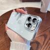 Applicable to iPhone16promax mobile phone case, star glitter lens film, Apple 15 all-inclusive 16 transparent protective case
