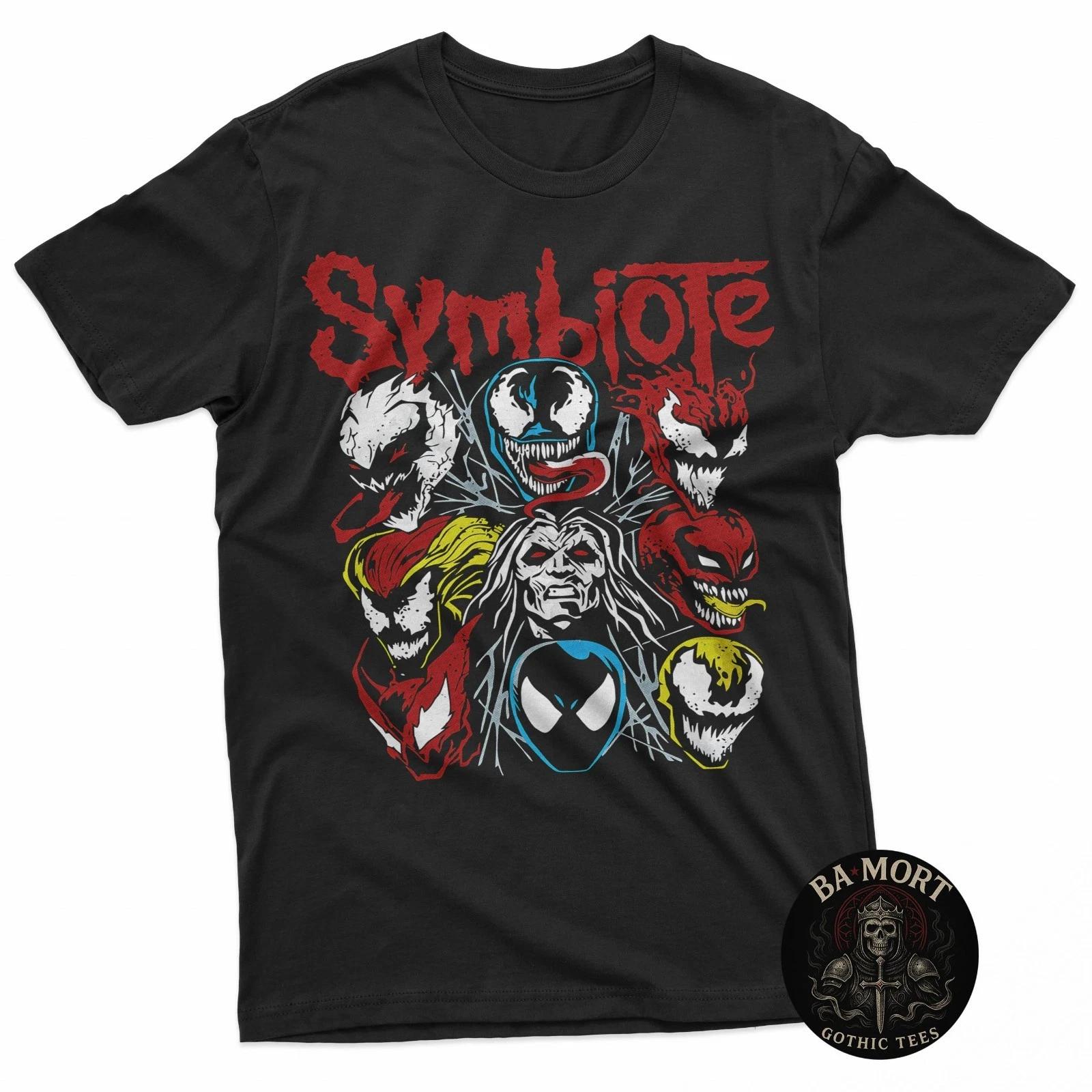 Horror Creature Alien Monster Comic Style 100% Cotton T-shirt Mens Tees Top L