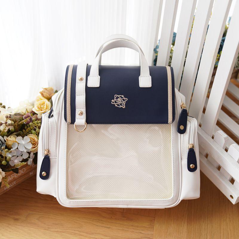 

Original Glory Backpack College Cotton Doll Schoolbag Dark Blue (In Stock)