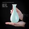 Handmade Dehua Jade Porcelain Vase for Flower Arrangements - Small Home Decor Ornament