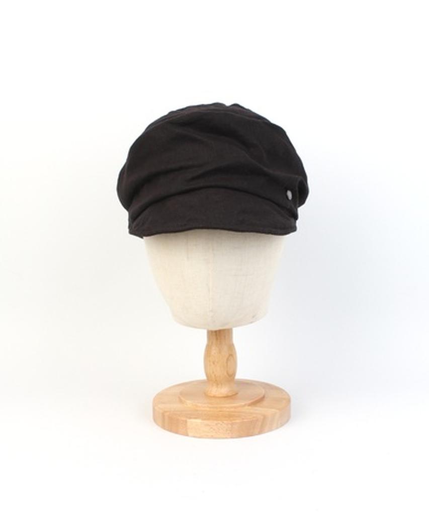 Yunibeosyeolkemiseuteuli Wire Wrinkle Black Marine Cap