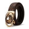 Men's Belt  Automatic Buckle Genuine Leather Belt  Young Men's Versatile High End Fashion Belt  Men