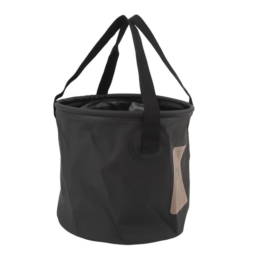 Faltbarer Eimer 10L Hochtemperaturbeständig Tragbarer Faltbarer Wassereimer mit Griff für Camping Angeln Picknick