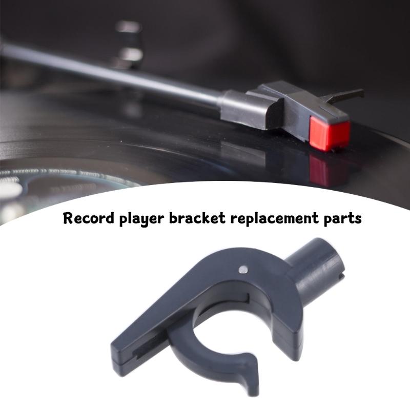 Clip di supporto per braccio del giradischi, Supporto in plastica per braccio del giradischi per giradischi