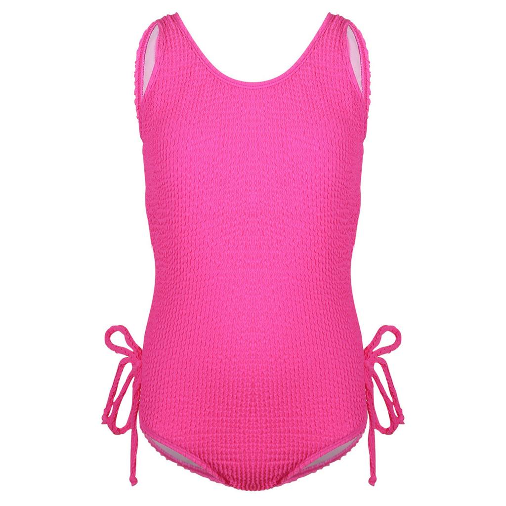Summer Children's Swimsuit Color Medium And Large Children's One-piece Swimsuit