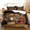 Graffiti Duvet Cover Set King/Queen Size Kid Boys Youth Modern Wall Urban Street Art Painting Polyester Bedding Set Pillowcases