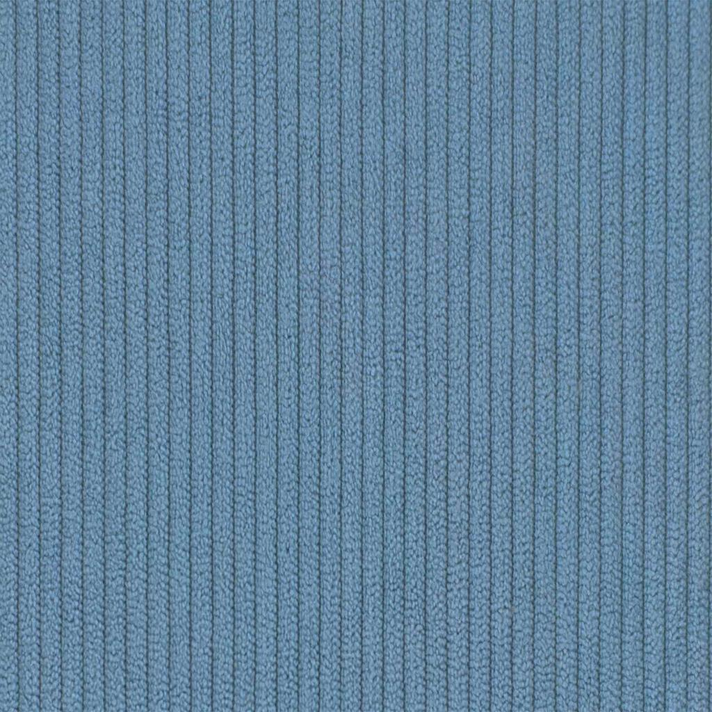 2 Piece Sofa Set Blue Fabric