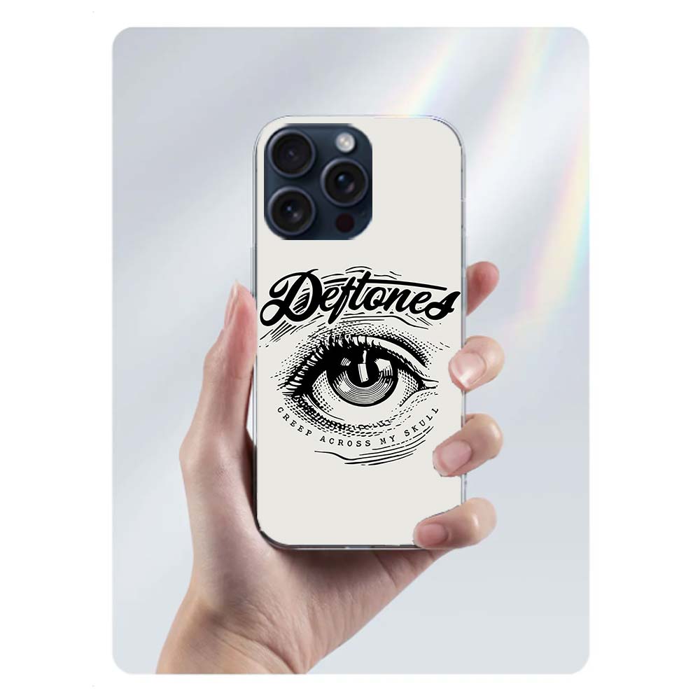 

Band D-Deftones Clear Phone Case For Iphone 17 Air 16 Pro Max 15 Pro 14 Plus 17E 16E 11 13 12 Mini Cover Cases Fundas Cell TPU C iPhone 11 Pro Max