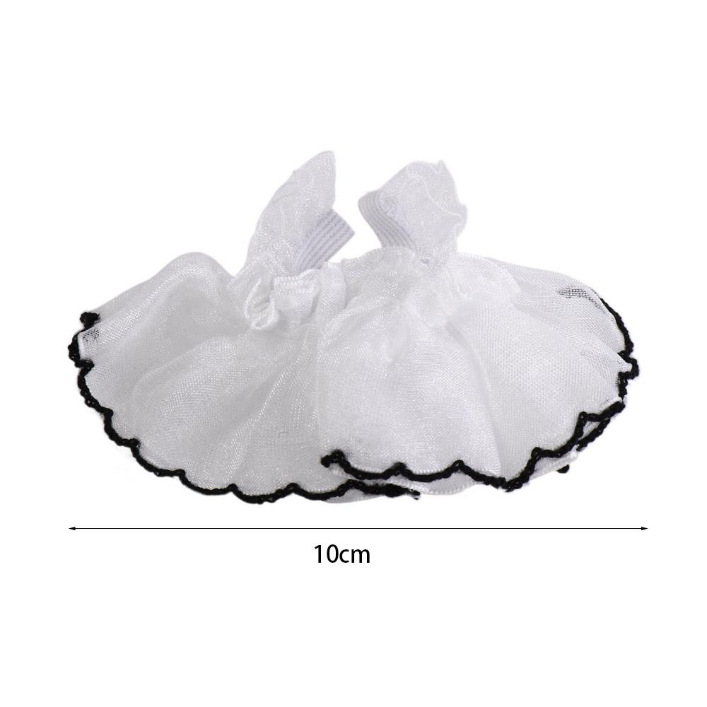 With Black Trim 12BJD Dolls Accessories Lace Cloth 10CM Doll Clothes Toy Outfit   Kids Girls Toys