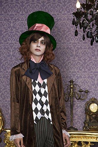 Clearstone Halloween Trick Hatter Costume (Unisex, Brown)