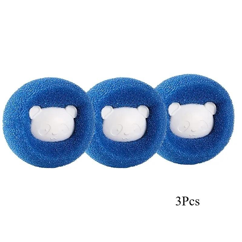 

3/5 шт. Шарики для стирки Шарики для стирки Удалитель шерсти домашних животных Многоразовые шарики Фильтр для стиральной машины Удаляет ворс с одежды Шарик-уловитель 3PCS