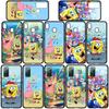 Phone Case for iPhone 17 16 15 Plus Huawei P30 P20 Lite Redmi Note 14 12 11 13 Pro Max OPPO A60 A80 A40 A18 A38 Comics S-SpongeBobs SquarePants Cover